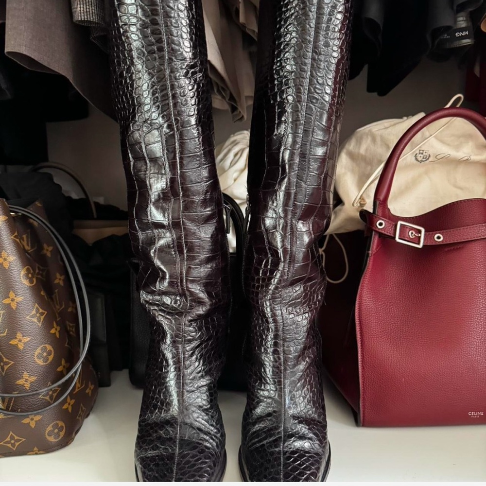 Alexandre Birman Leather Boots